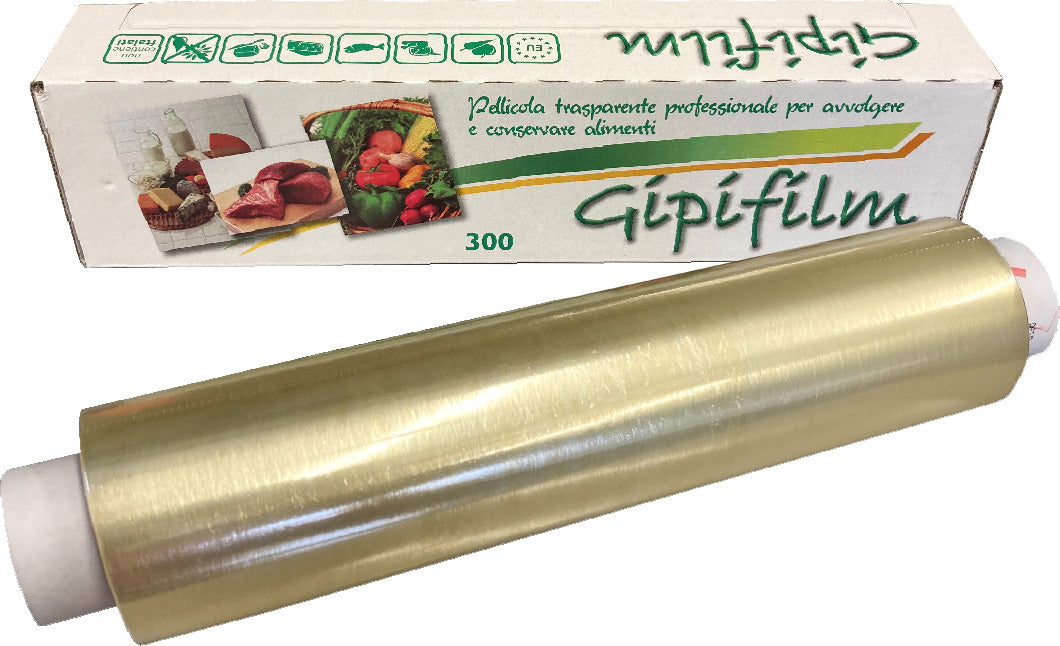 Pellicola per Alimenti in PVC Trasparente Gipifilm – 300m