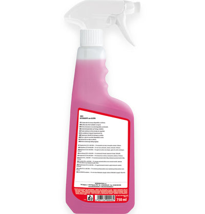 Detergente UNI5 igienizzante con alcool per tutte le superfici - 750ml
