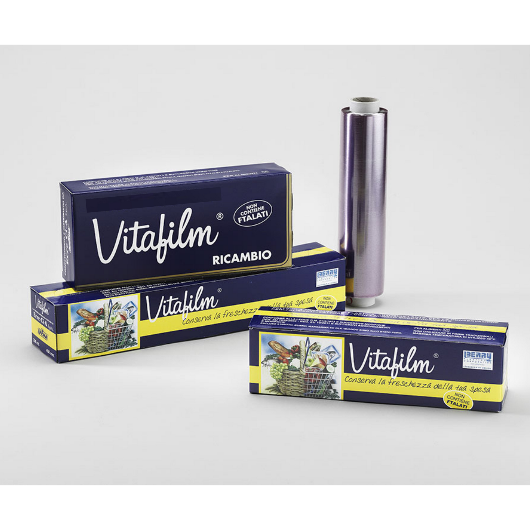300mt Pellicola alimentare in PVC violetto trasparente Vitafilm –  NaturalCart