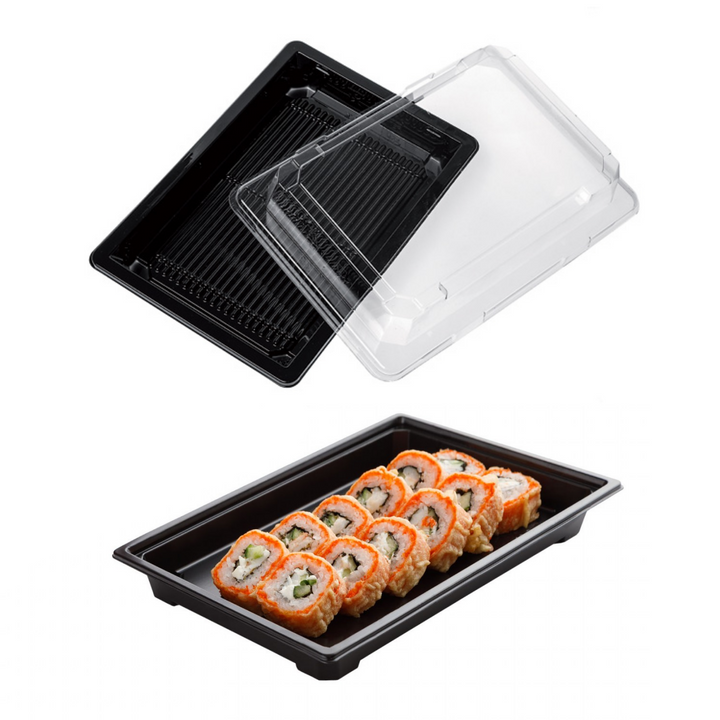 Contenitori Sushi 100% riciclabili Freshipack® con coperchi