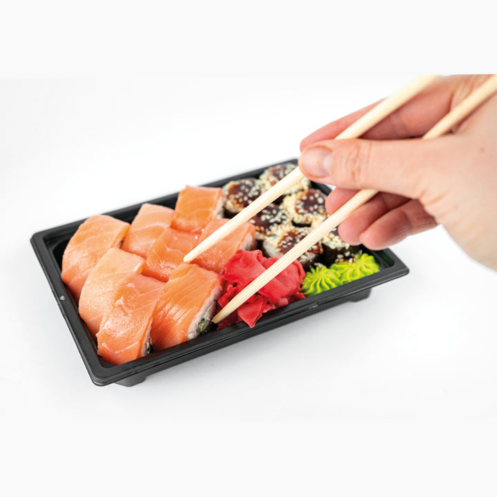 Contenitori Sushi 100% riciclabili Freshipack® con coperchi