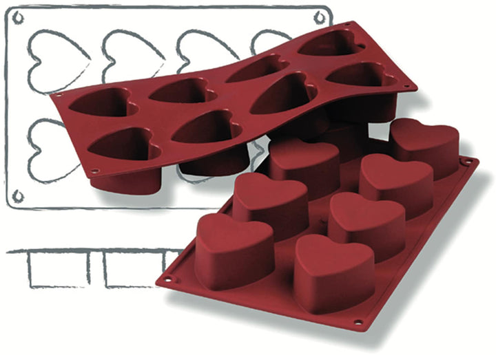 Stampi cottura in silicone da forno Schneider